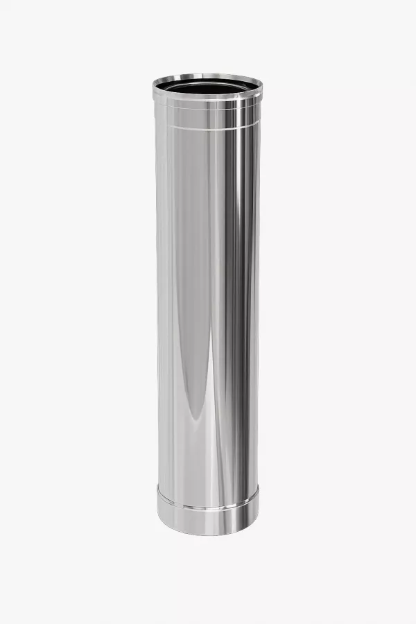 EW PLUS Längenelement 1000 mm Edelstahl